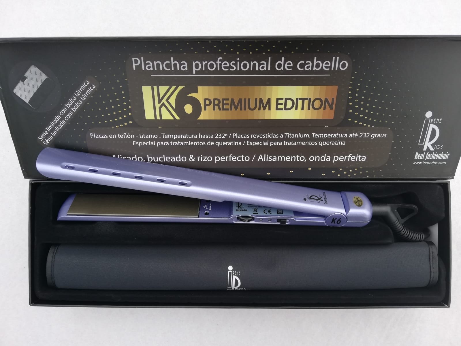 PLANCHA K6 PREMIUM GRIS